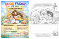 Free Good Friday Printable for Kids | Jesus Loves Me Bible Activity + Coloring Page (Christian Learning)