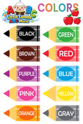 Free Colors Chart Printable for Toddlers | Learn Colors Activity