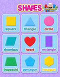 Free Shapes Chart Printable for Toddlers | Learn Shapes Activity