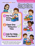 Free Kids Printable – How to Keep Things Clean (Tidy Habits Chart)